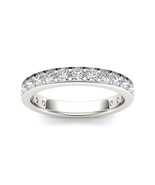 Authenticity Guarantee 
14K White Gold 1.00 Ct TW Diamond Wedding Annive... - £918.65 GBP