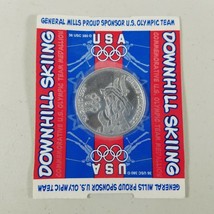 Olympic Medallion Downhill Skiing Vintage 1998 Mills US New in Package - $6.99