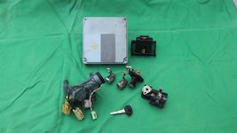 01-02 Mazda Miata ECU ECM Ignition Immob Trunk Door GloveBox Key BTT4-18-881G image 10