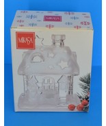 Crystal/Mikasa Winter&#39;s Cottage WY374/550 Candle Holder - $22.50