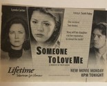 Someone To Love Me Tv Print Ad Scott Foley Lynda Carter TPA4 - $5.93