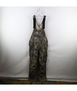 Vintage 90s Jerzees Mens 34x32 Faded Mossy Oak Camouflage Cargo Overalls... - $151.43