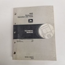 Genuine John Deere 490E Excavator Operation and Tests Technical Manual TM1504 - $197.95