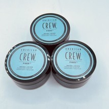 3 Pack American Crew Fiber 3 oz NEW High Hold Low Shine - £24.23 GBP