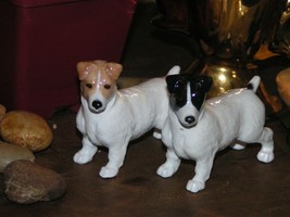 Ron Hevener Jack Russel Dog Figurine Miniature - £27.89 GBP