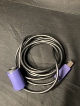 Nintendo GameCube Controller Extension Cable Indigo Purple Working Condi... - £15.10 GBP
