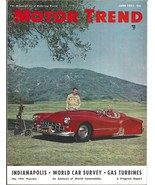 Motor Trend Magazine for Motoring World-June 1951-Stars &amp; Cars-50 pages - $177.84 MXN