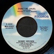 Bobby Brown - Don&#39;t Be Cruel / Don&#39;t Be Cruel (Instrumental) [7&quot; 45 rpm Single] - £2.67 GBP