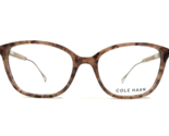 Cole Haan Eyeglasses Frames CH5037 210 BROWN Tortoise Cat Eye 53-18-135 - £58.98 GBP