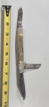 Buck Creek Solingen Germany 3 Blade Stag Diamondback Hand Made Knife Sur... - $118.80
