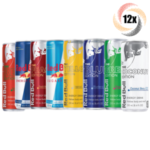 12x Cans Red Bull Variety Flavor Energy Drink | 8.4oz | Mix &amp; Match Flav... - £31.49 GBP