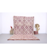 Purple handmade beni Mguild rug 6.5 FT X 10.7 FT - £1,023.96 GBP