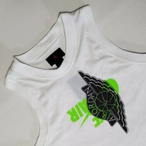Nike Air Jordan Mens Size XXL Jumpman Wings Mesh Jersey White Green BQ84... - $49.98