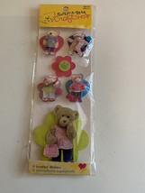 NEW 2010 Build A Bear Craftshop layered puffy Stickers - $5.93