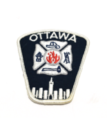 Vintage Fire Department Embroidered Patch Ottawa, Ontario, Canada 80&#39;s - $264.68 MXN