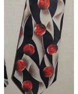 A Rogers Hand Made 1997 Basketball Neck Tie/ Necktie 59&quot;x4&quot; - £4.30 GBP