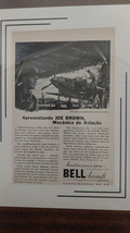 1943 Advertsiment War 2 Bell Airctaft WWII - Reader&#39;s Digest Magazine Brazil - $7.90