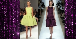 $5,000 Oscar De La Renta Iconic Stunning Purple Pleaded Silk Runw Dress Us 8 - £1,267.15 GBP