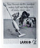 Lark Hoover Electric Sweeper Vacuum Cleaner-family dog-1961 Vintage Prin... - $13.60 CAD
