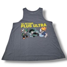New My Hero Academia Top Size Medium Tank Top Go Beyond Plus Ultra Graph... - $27.77