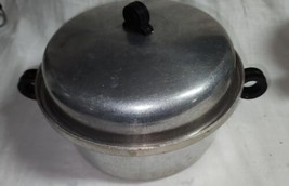 Vintage Regal Aluminum Kewaskum Wisconsin Cooking Pan With Lid Mid Century - $49.99