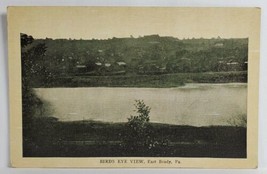 PA East Brady Bird&#39;s Eye View of Town Pennsylvania Postcard S17 - £13.51 GBP