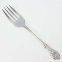 Oneida Dighton Rose  Cold Meat Fork 8 1/2&quot;  Stainless - £6.03 GBP