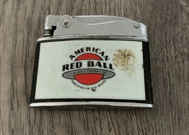 American Red Ball Promo Lighter Wellington Powell Warehouse IncKokomo IN... - $69.95