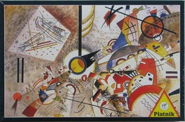 Piatnik Kandinsky Bustling Aquarelle 1000 pc Jigsaw Puzzle Abstract Art - £14.23 GBP