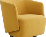 Swivel Accent Chair Modern Round Barrel Armchair For Bedroom Nursery Rea... - $648.99