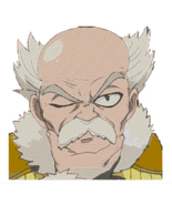 Anime Embroidery Pattern Fairy Tail Makarov Stare - $5.00