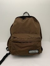 Vintage 90’s Outdoor Products USA Brown Backpack Lightweight - £100.69 GBP