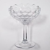 Fostoria Glass American Clear Pedestal Candy Dish - £16.50 GBP