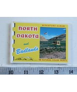 North Dakota and Badlands  mini tourist photo album vintage  spiral - £4.71 GBP