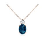 Authenticity Guarantee

ANGARA 1.66 Ct London Blue Topaz Pendant With Di... - $1,511.10