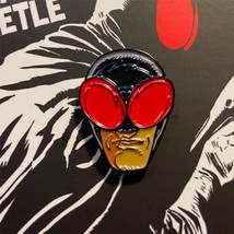The Black Beetle Mondo Enamel Pin DC Comics Geek Fuel Exclusive Limited - $13.99