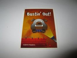 2010 Scrabble Switch-up Board Game Piece: Bustin' Out! Card "Buyer's Choice" - $1.00