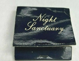 Night Sanctuary a Novel by Monique Van Vooren Matchbook Cover - $35.09