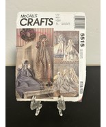 McCall&#39;s 5515 Pattern  American Heirloom 13&quot; Doll Gown Variations FF Unc... - $9.71 CAD