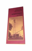 Enjoy The Heritage Nappanee Indiana Travel Brochure &amp; Fold Out Area Map ... - £3.83 GBP