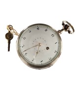 Carl Neumann of Berlin Silver Key-Wind Pocket Watch Intricate Movement - $47,283.76 CAD