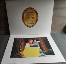 Snow White and the Seven Dwarfs Exclusive Walt Disney Lithograph Portfol... - £13.30 GBP