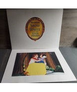 Snow White and the Seven Dwarfs Exclusive Walt Disney Lithograph Portfol... - $16.70