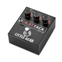Little Bear 3 Rat Tack Guitar Bass Distortion Effector Effect Stomp Box Fuzz Ped - £79.08 GBP