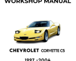 Chevrolet corvette c5 1997   2004 service repair workshop manual thumb155 crop