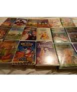 Lot of 18 VHS tapes: Disney VHS tapes (18 Disney clamshell); 1 sealed - $20.56