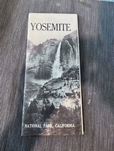 Yosemite National Park California brochure 1960s - £13.77 GBP