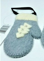 Felt Mittens Ornaments Gray by CANVAS - $7.91