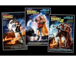 BACK TO THE FUTURE I II &amp; III  MOVIE POSTER SET Marty Mcfly Doc  - £8.47 GBP