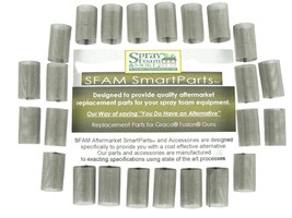 Spray Foam 60 mesh filters 30 pc fits Graco Fusion Air Purge AP guns 246358 SFAM - £37.99 GBP